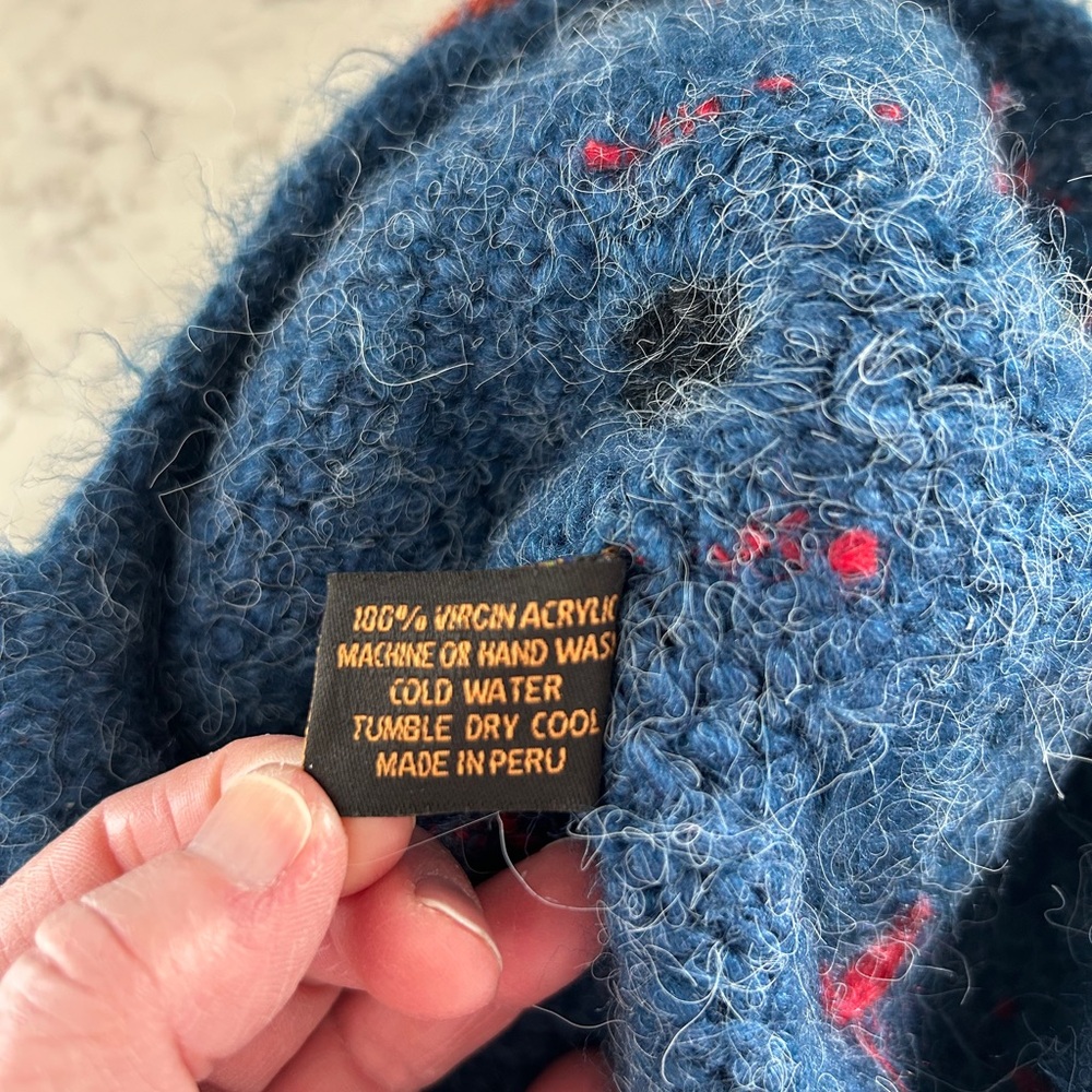 Monster winter wool kids hats peruvian trading company - Picture 3 of 3